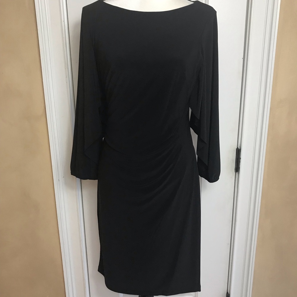 NWT Lauren by Ralph Lauren Classic Black Dress